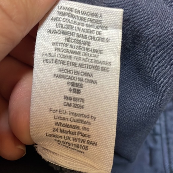 Free People Pants Blue/Gray moto pants size 26‎ - Picture 11 of 11